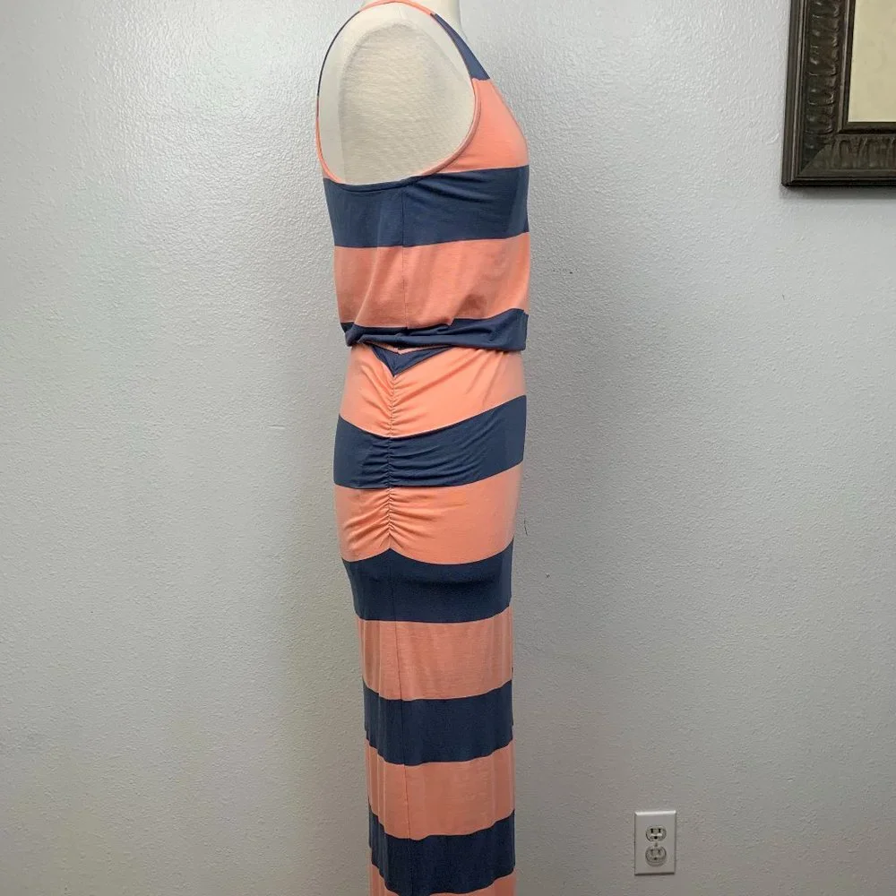 Splendid Luna Lake Striped‎ Racerback Maxi Dress